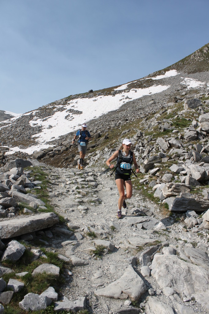 TOUR DES GLACIERS DE LA VANOISE. Résultats, compte rendu et photos (reportage d’Alexandre Garin) / 05-07-15 Elise Poncet 1ère du TAV ici en descente 682x1024 - TOUR DES GLACIERS DE LA VANOISE. Résultats, compte rendu et photos (reportage d’Alexandre Garin) / 05-07-15