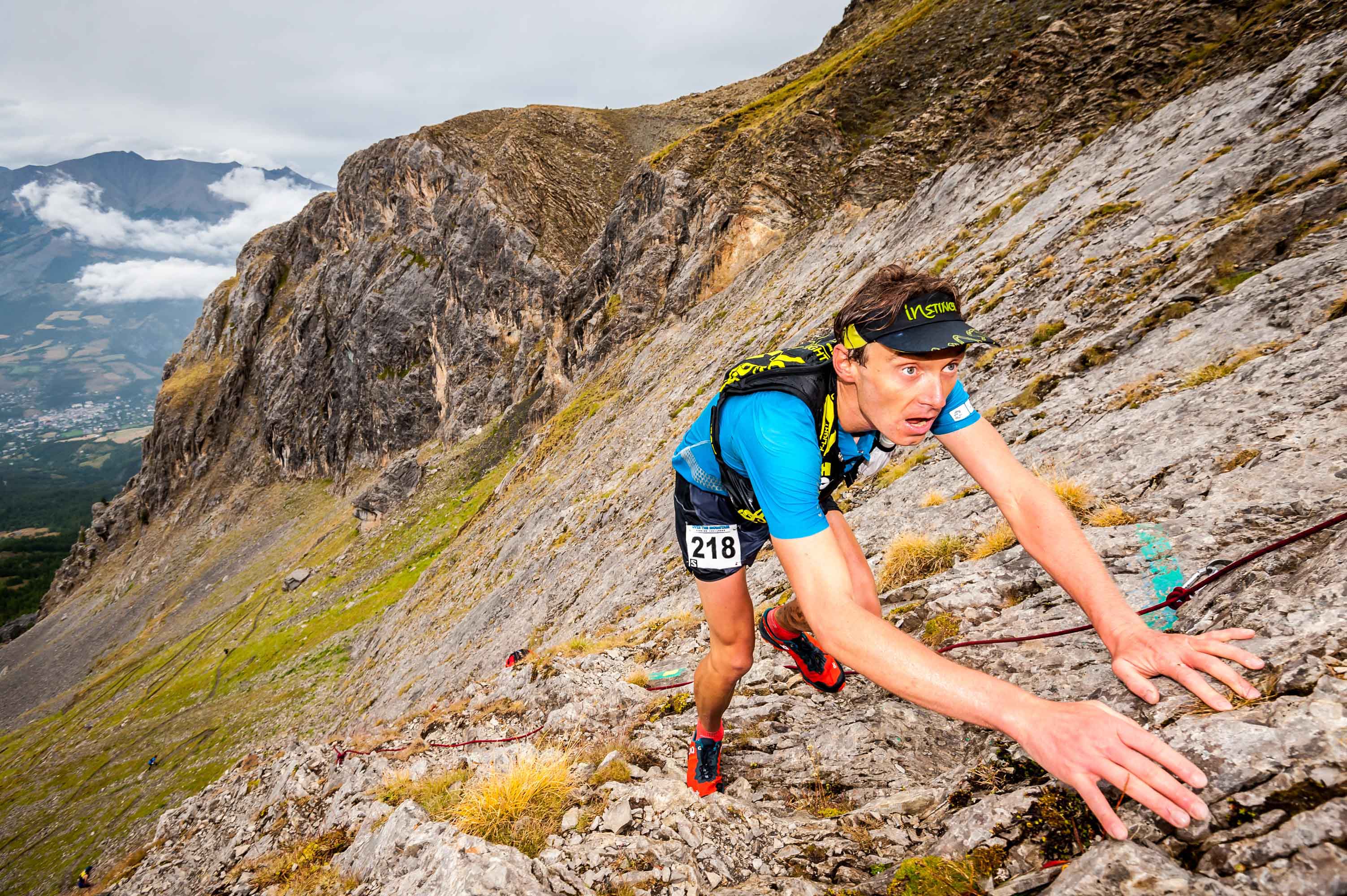 Juliet Champion, Mathieu Martinez et Romain Wyndaele, vainqueurs du Salomon Over the Mountain Running Challenge 2017 2 Nicolas Hairon 1er 42 km trail Ubaye Salomon photo Rémi Morel - Juliet Champion, Mathieu Martinez et Romain Wyndaele, vainqueurs du Salomon Over the Mountain Running Challenge 2017